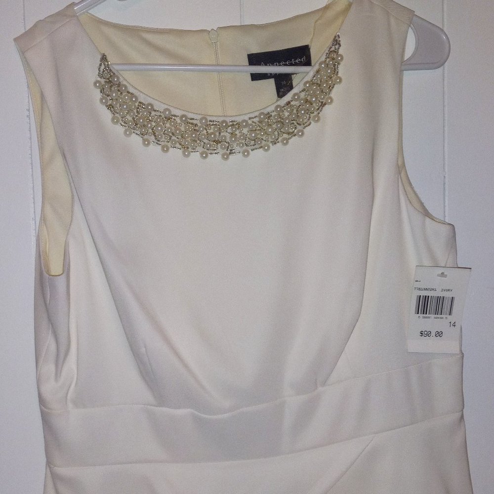 white mini dress